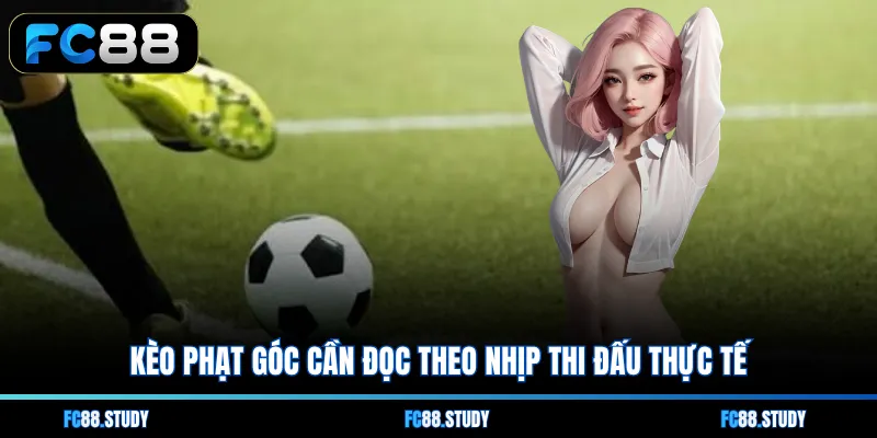 Kèo phạt góc cần đọc theo nhịp thi đấu thực tế